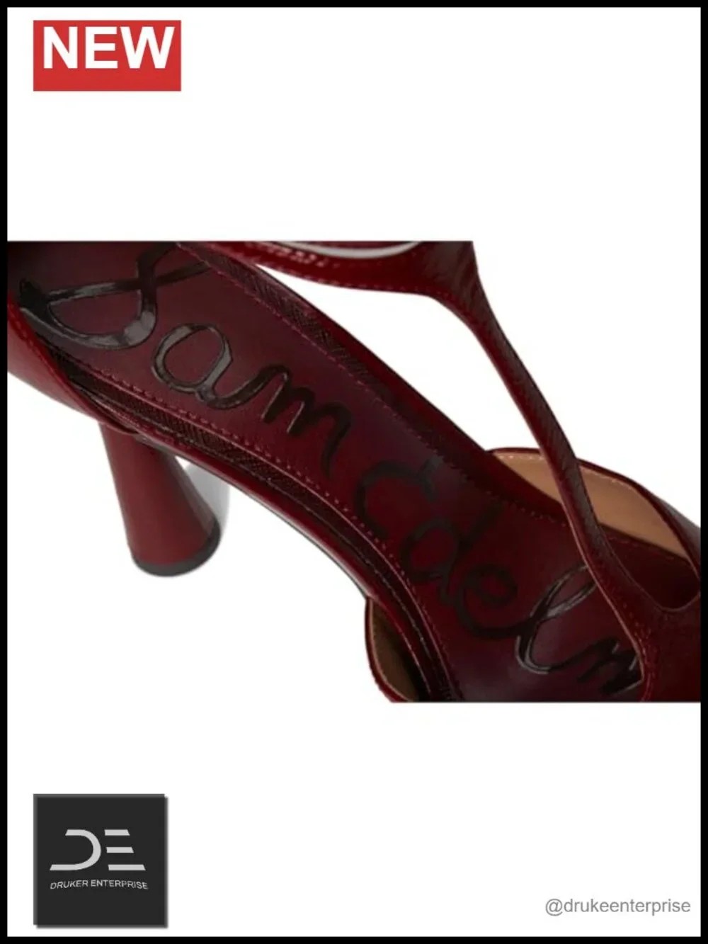 T-Strap Satin Evening Heels 3.75